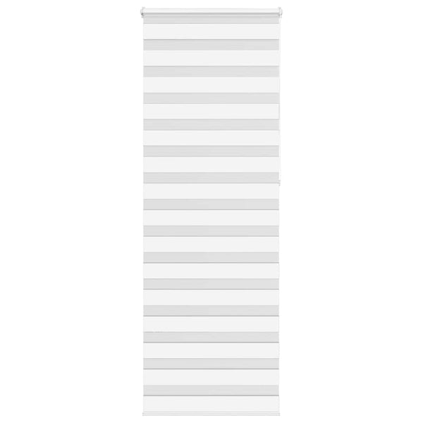Doppelrollo Weiß 85x230 cm