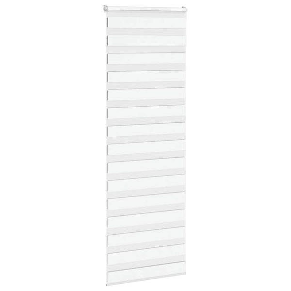 Doppelrollo Weiß 85x230 cm