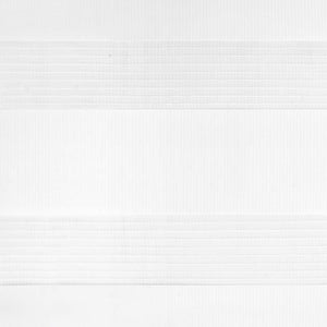 Doppelrollo Weiß 90x230 cm