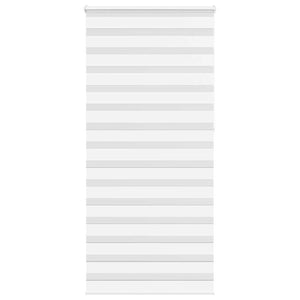 Doppelrollo Weiß 95x230 cm