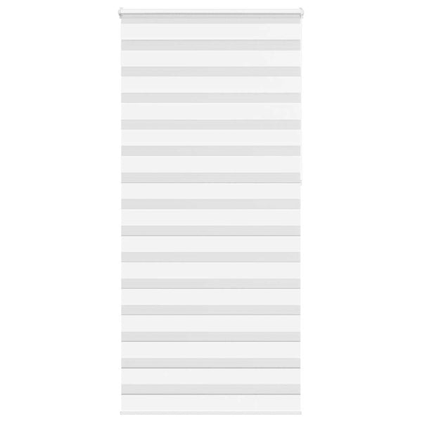 Doppelrollo Weiß 95x230 cm