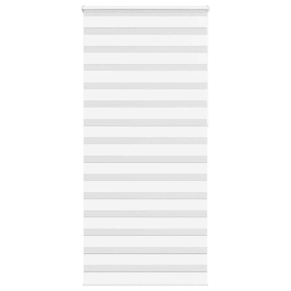 vidaXL Double Roller Blind White 100x230 cm Fabric width 95.9 cm Polyester