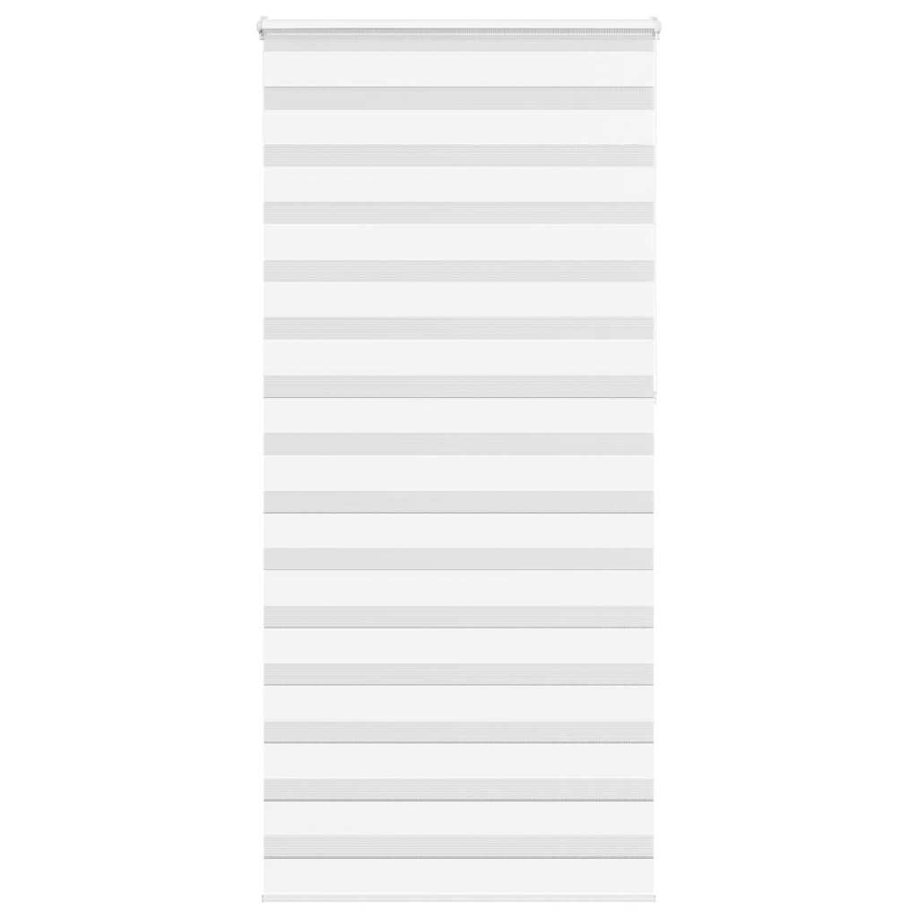 Doppelrollo Weiß 100x230 cm
