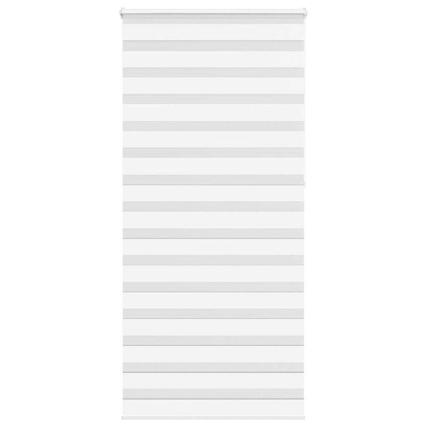 Doppelrollo Weiß 100x230 cm