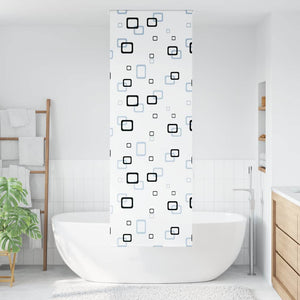 Duschrollo 60x240 cm, Stoff 56 cm breit