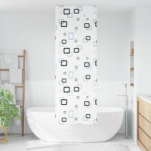 Duschrollo 80x240 cm, Stoffbreite 76 cm