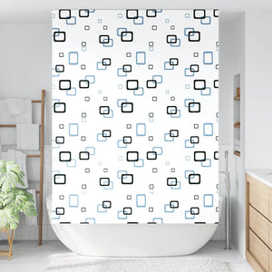 vidaXL Store de douche 160x240 cm Largeur tissu 156 cm