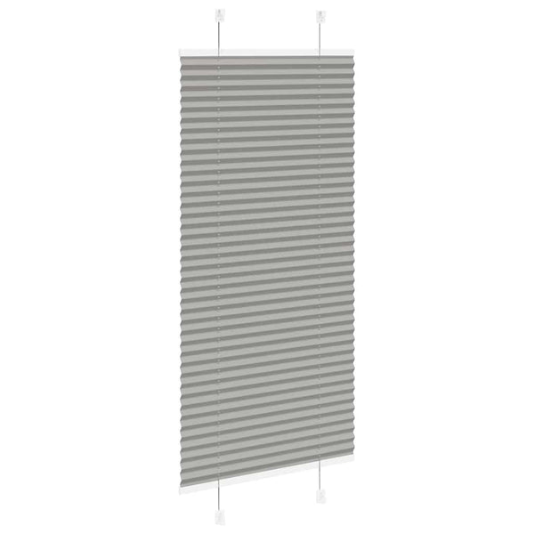 Anthrazit Plissee 60x100 cm