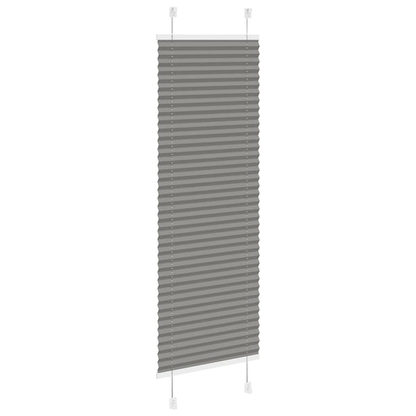 Anthrazit Plissee 50x150 cm
