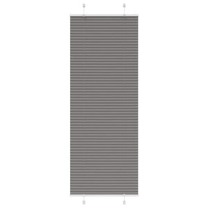 Anthrazit Plissee 70x200 cm