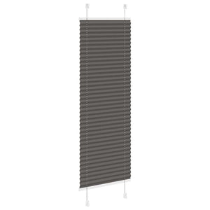 Schwarzes Plissee 40x150 cm