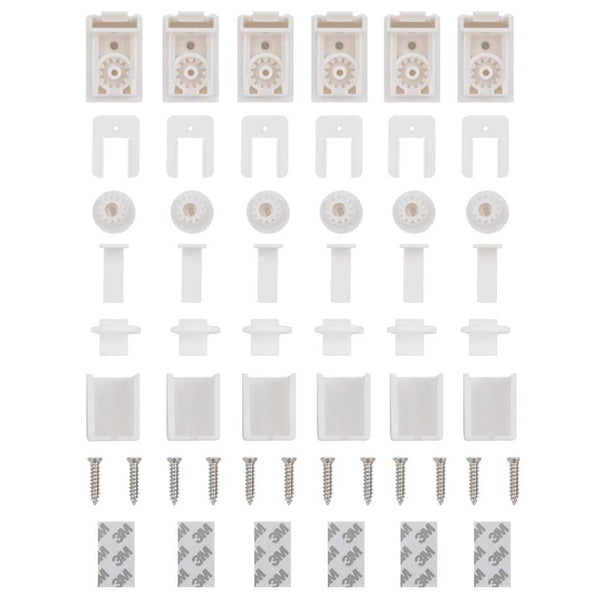 Schwarzes Plissee 120x150 cm