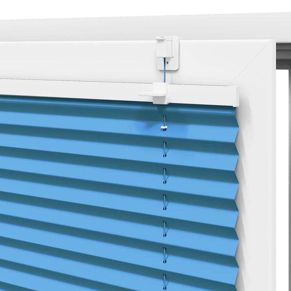 Blaues Plissee 70x100 cm