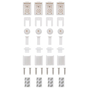 Blaues Plissee 40x150 cm