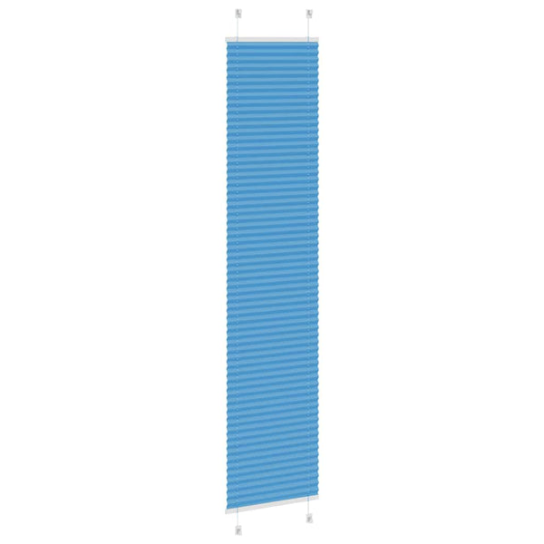 Blaues Plissee 50x200 cm