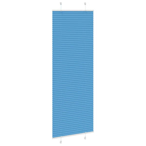 Blaues Plissee 70x200 cm
