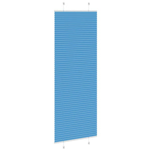 Blaues Plissee 70x200 cm