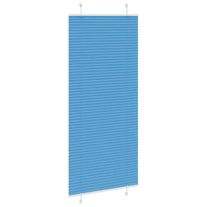 Blaues Plissee 100x200 cm