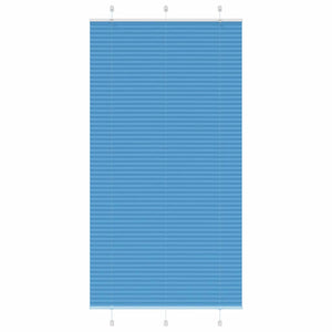 Blaues Plissee Rollo 105x200 cm