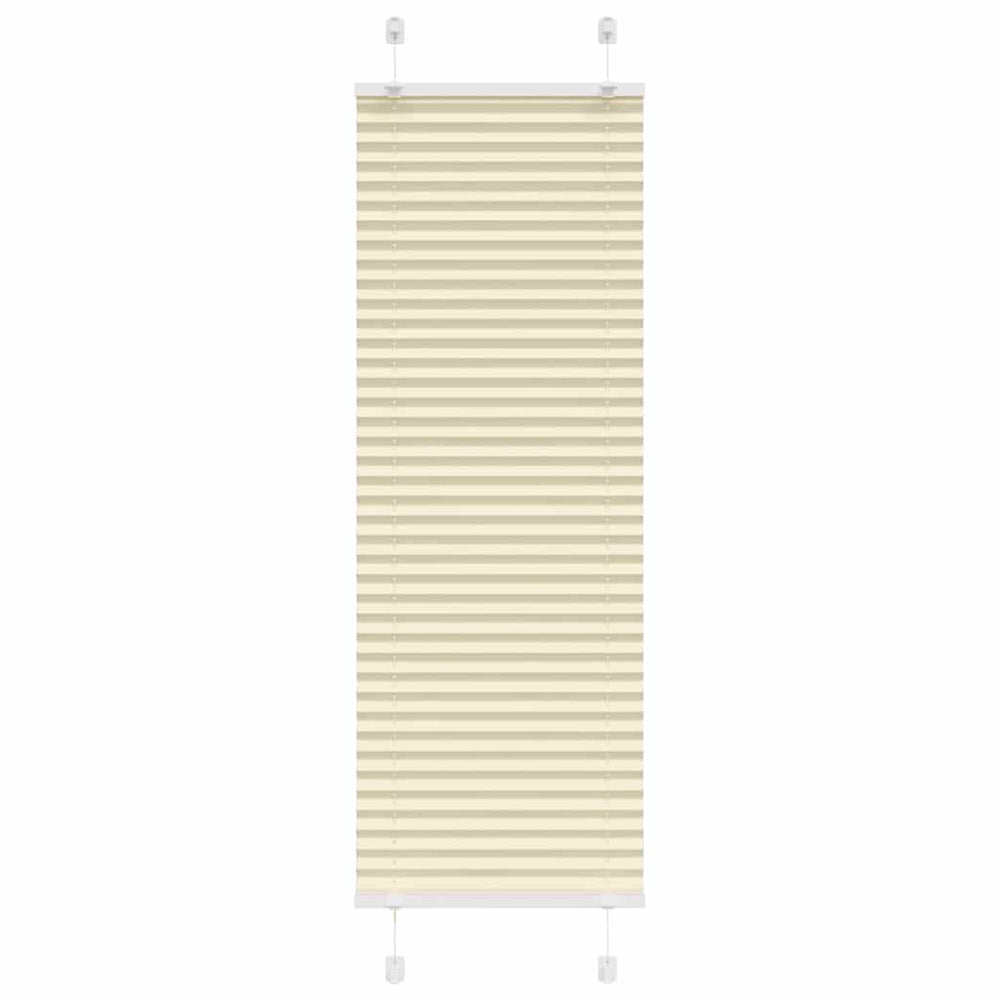 Creme Plissee 50x100 cm Polyester