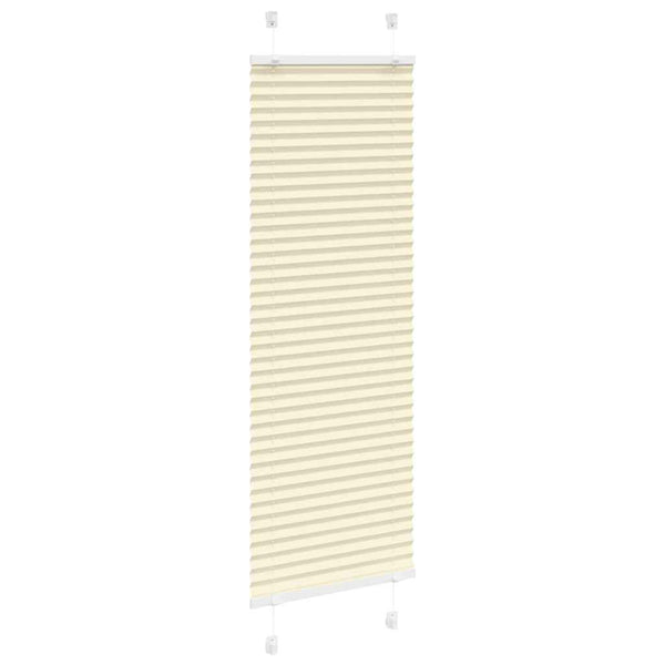 Creme Plissee 50x100 cm Polyester