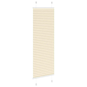 Creme Plissee 50x100 cm Polyester