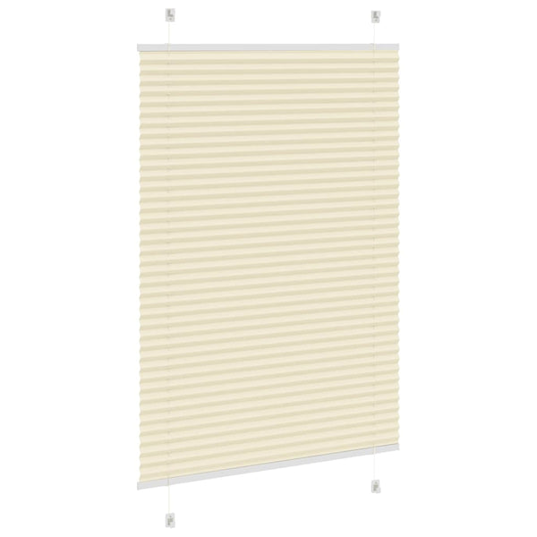 Creme Plissee 90x100cm Polyester