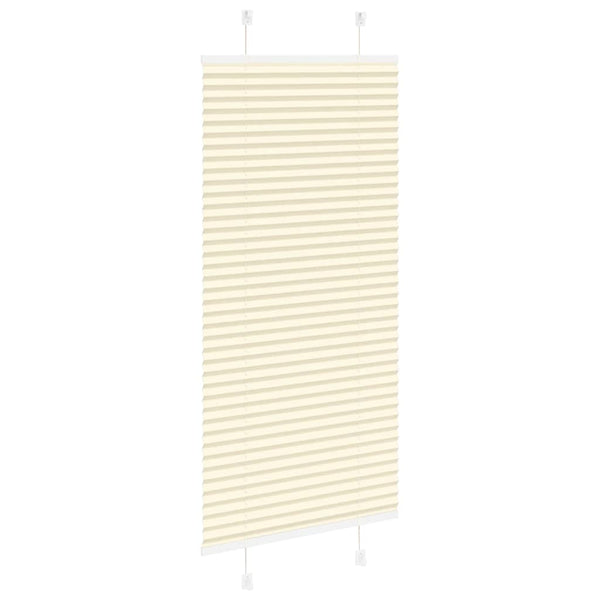 Creme Plissee 55x150 cm
