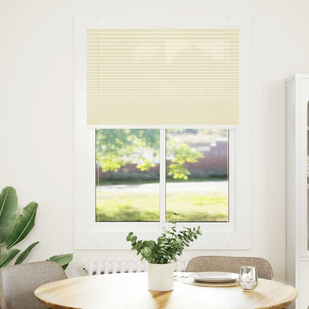 Creme Plissee 85x150 cm