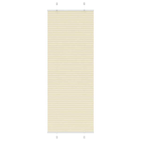 Creme Plissee 70x200 cm Polyester