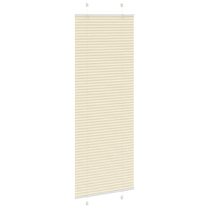 Creme Plissee 70x200 cm Polyester