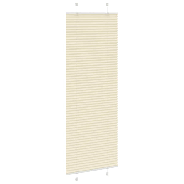 Creme Plissee 70x200 cm Polyester
