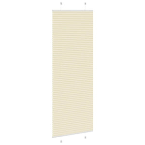 Creme Plissee 70x200 cm Polyester