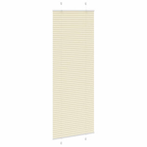 Creme Plissee Rollo 75x200cm
