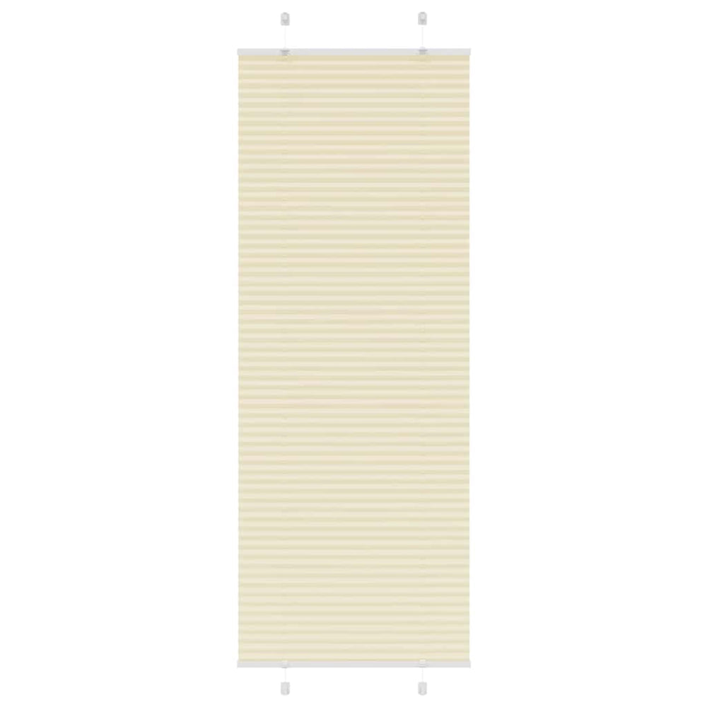 Creme Plissee 80x200 cm