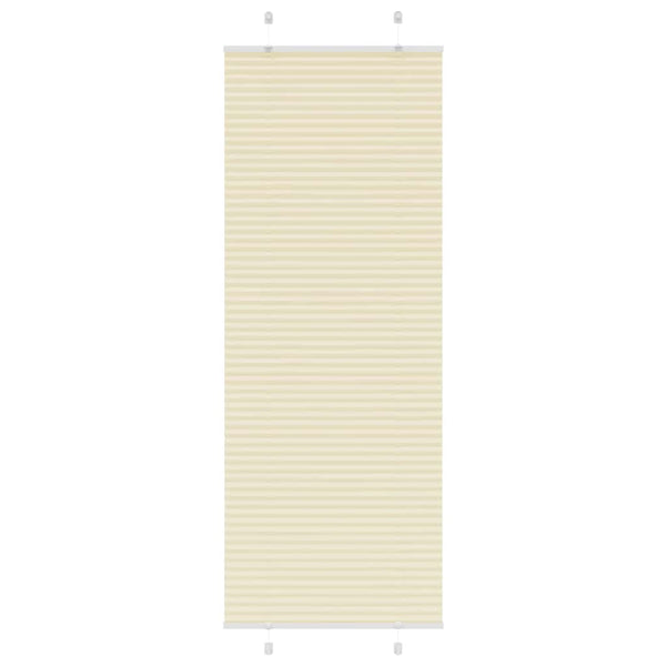 Creme Plissee 80x200 cm