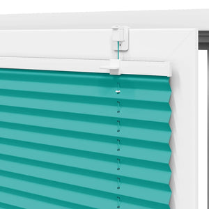 Petrolgrünes Plissee 120x150 cm
