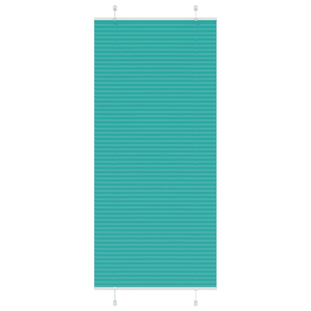 Petrol Plissee-Rollo 85x200 cm