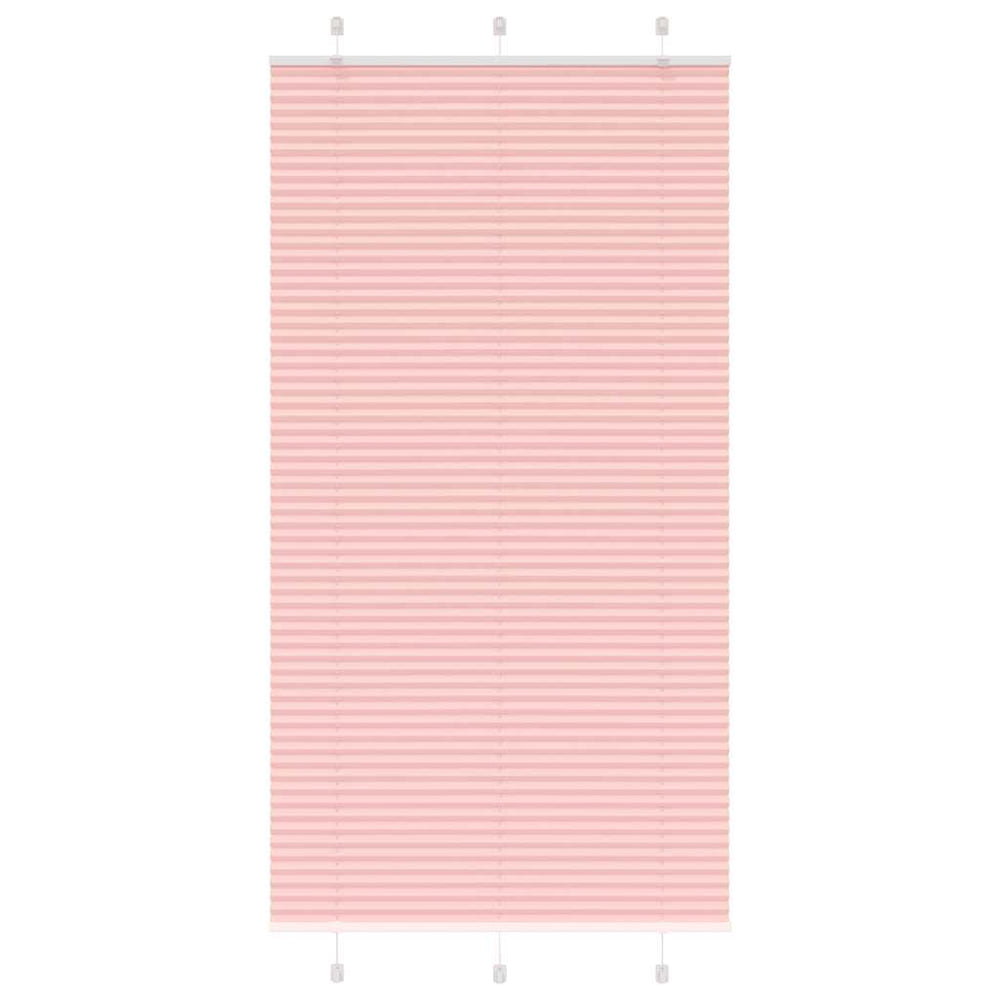 Rosa Plissee Rollo 105x200 cm