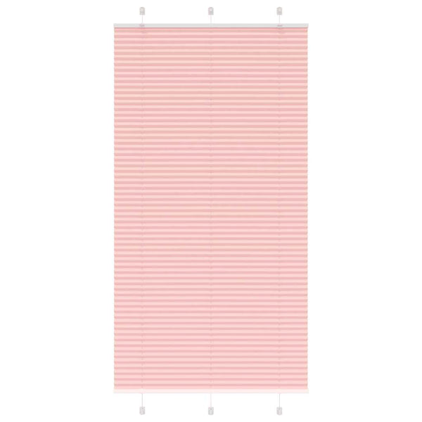 Rosa Plissee Rollo 105x200 cm