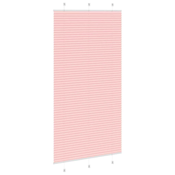 Rosa Plissee Rollo 105x200 cm