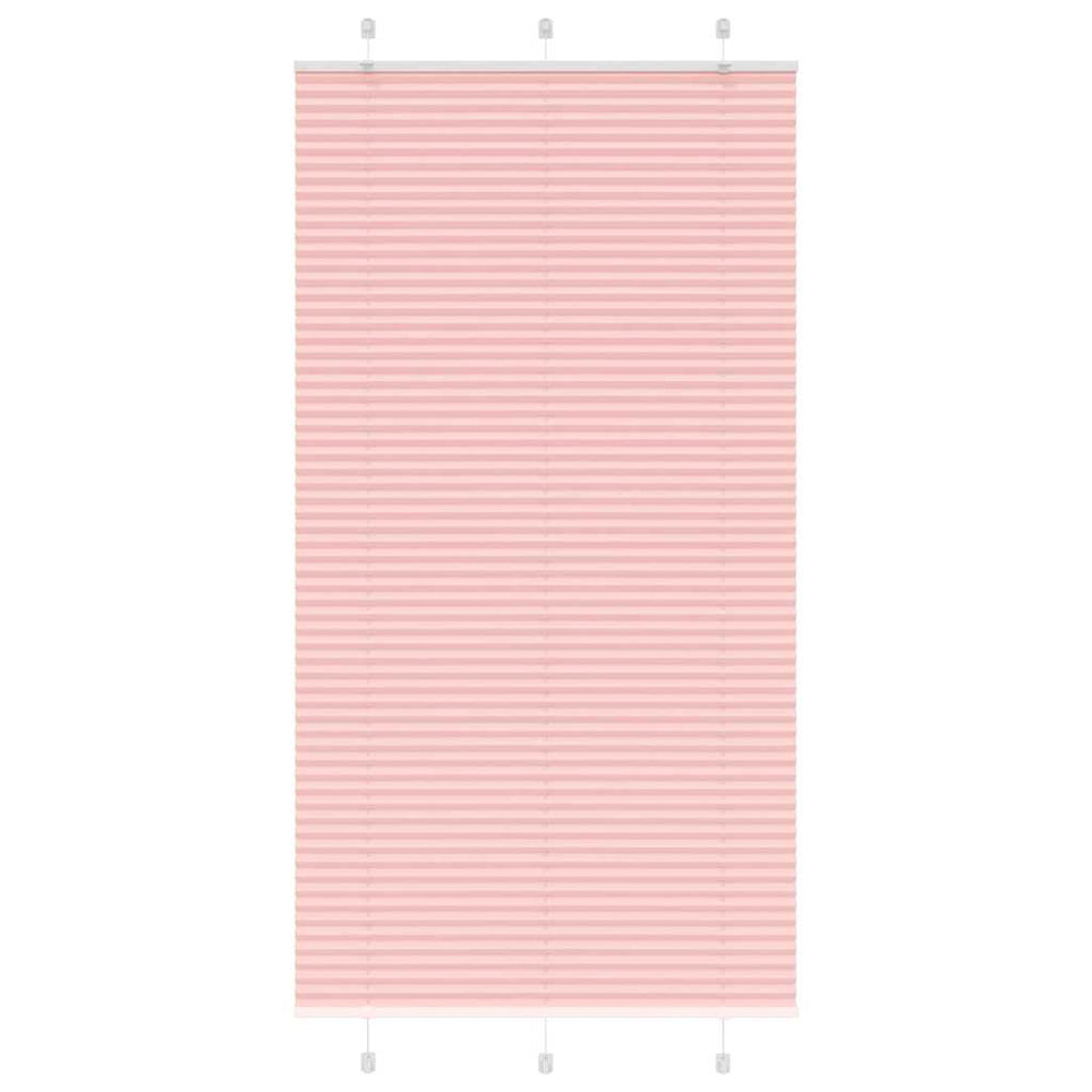 Rosa Plissee Rollo 110x200 cm