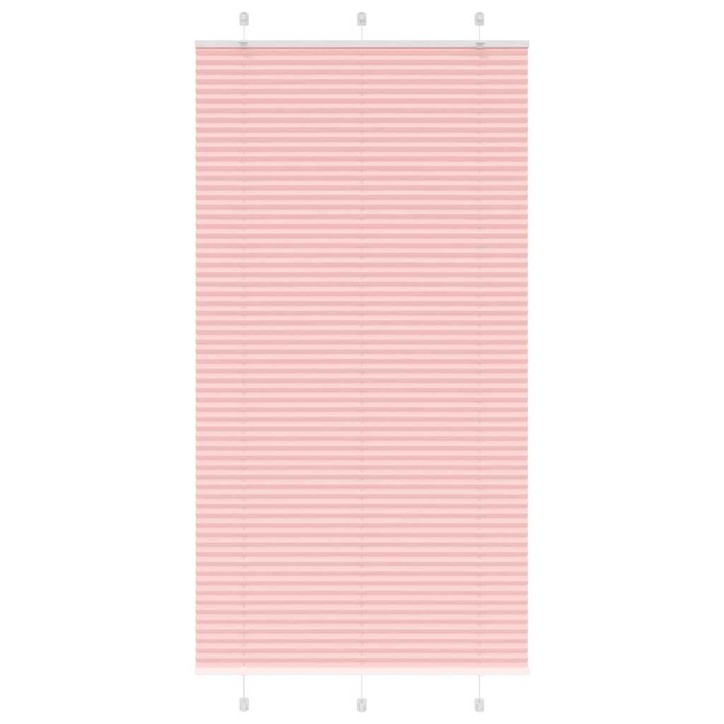 Rosa Plissee Rollo 110x200 cm