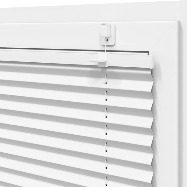 Weißes Plissee 115x200 cm