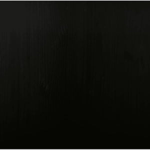 Rollschrank mit Schreibtisch Kiefer Schwarz