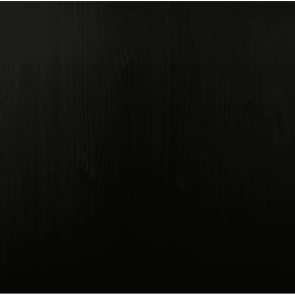Rollschrank mit Schreibtisch Kiefer Schwarz