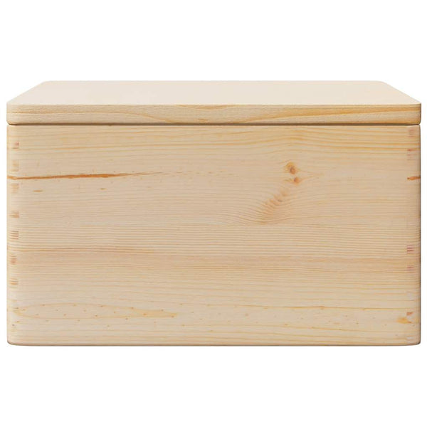 Holzkiste mit Deckel Kiefer 40x30x23cm