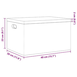 Holzkiste Kiefernholz 40x30x23cm
