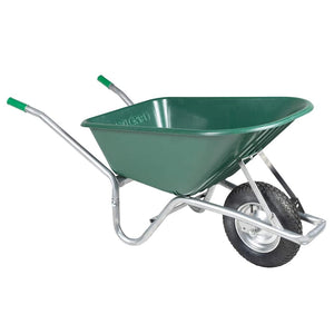 Grüne Schubkarre 90 L, 150 kg