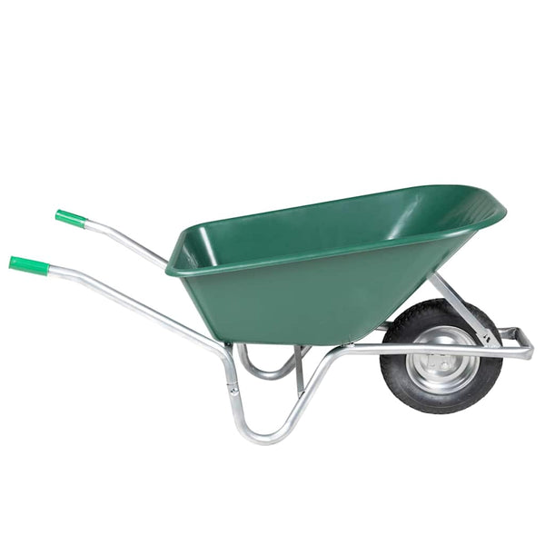Grüne Schubkarre 90 L, 150 kg
